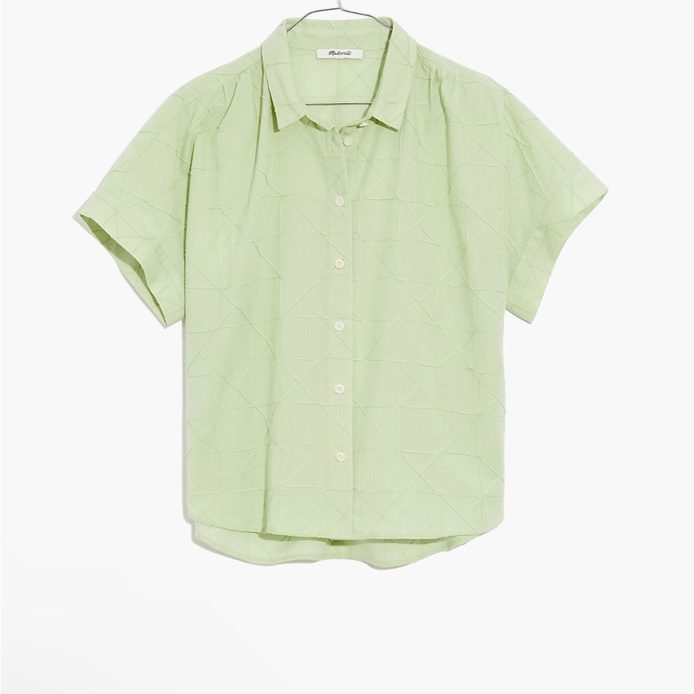 Madewell Hilltop Shirt in Geo Texture